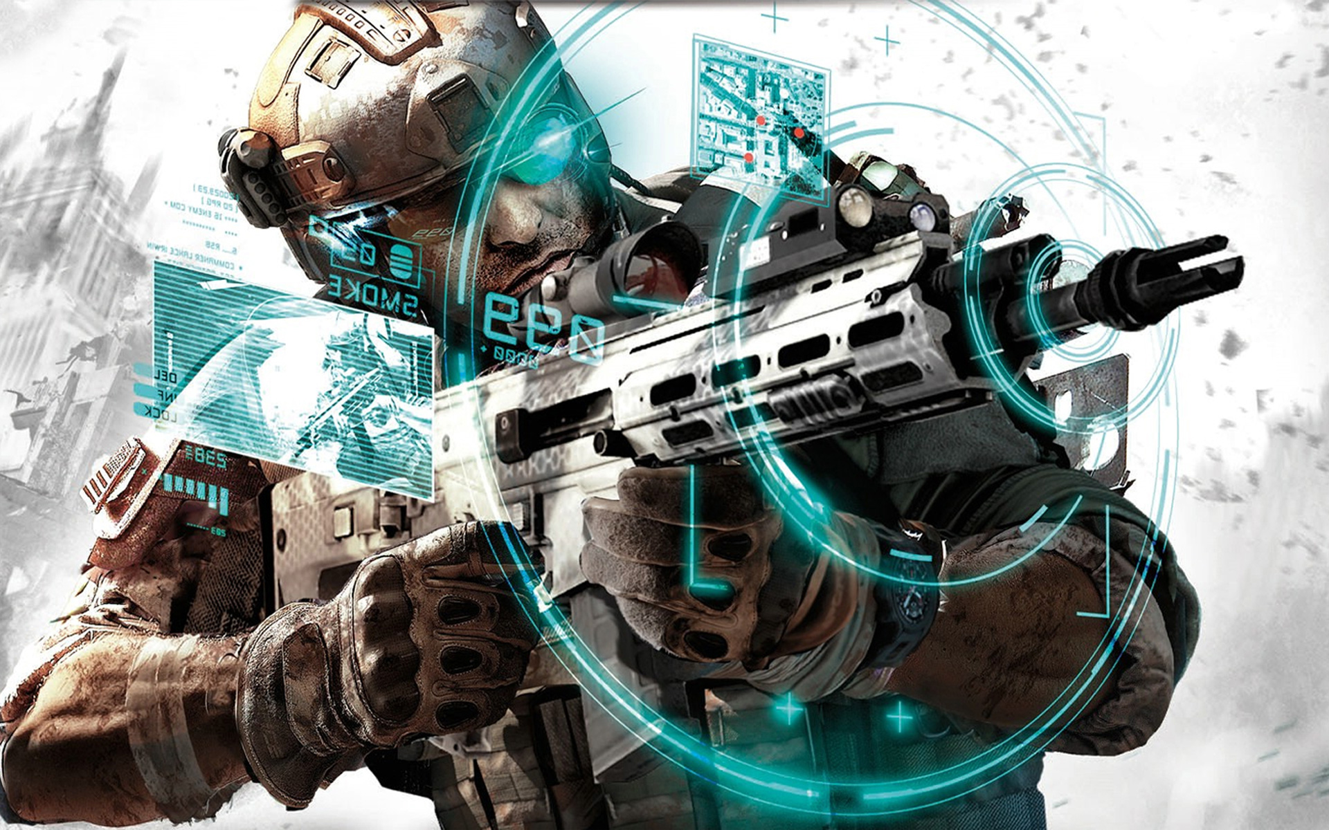 Tom Clancy ghost recon poster