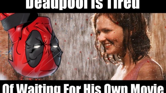 deadpool waiting for his own movie