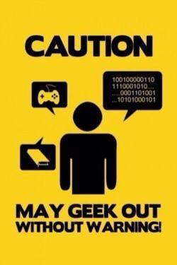 geek caution